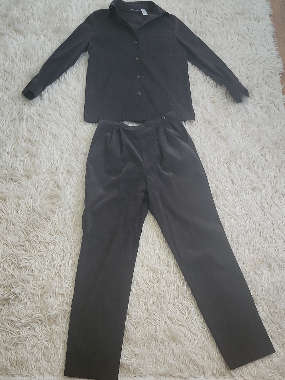 Olive Green Pant Suit